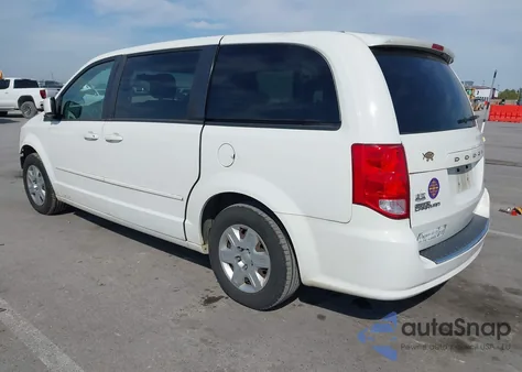 2013 Dodge Grand Caravan Sxt из США, поврежденный, VIN 2C4RDGCG6DR520244
